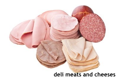 Deli meats and cheeses